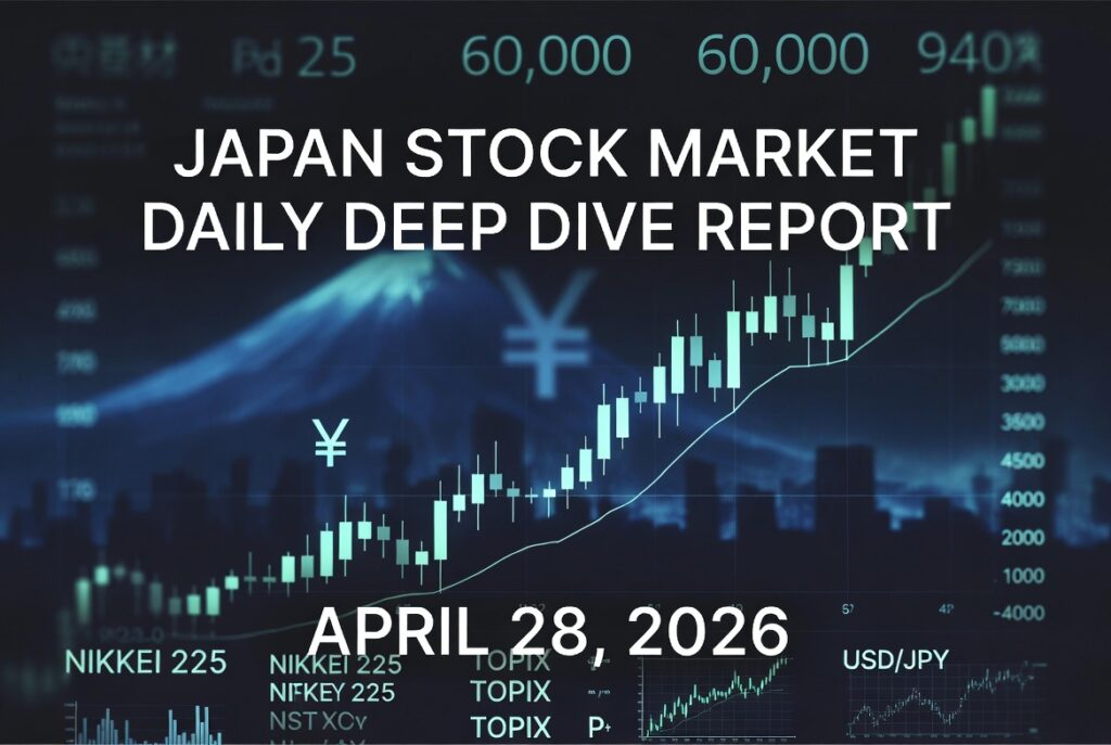 日本株式市場毎日深掘りレポート（2026年4月28日時点）