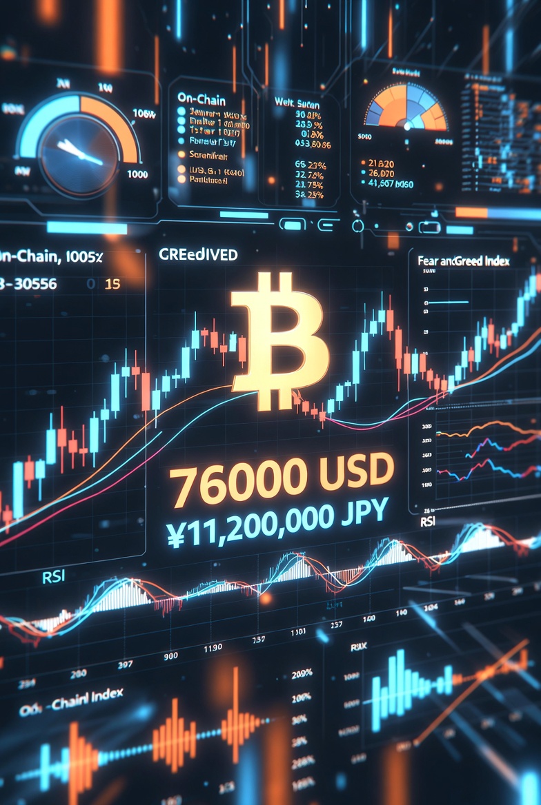ビットコイン毎日深掘りレポート：2026年4月30日 〜 $76,000レンジ継続、機関流入 vs マクロ不透明感の綱引き 〜