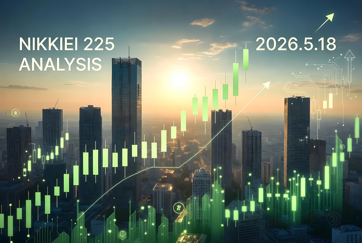 2026年5月18日 日経平均株価予想｜調整後61,000円台の行方と今日の展望【プロ徹底分析】