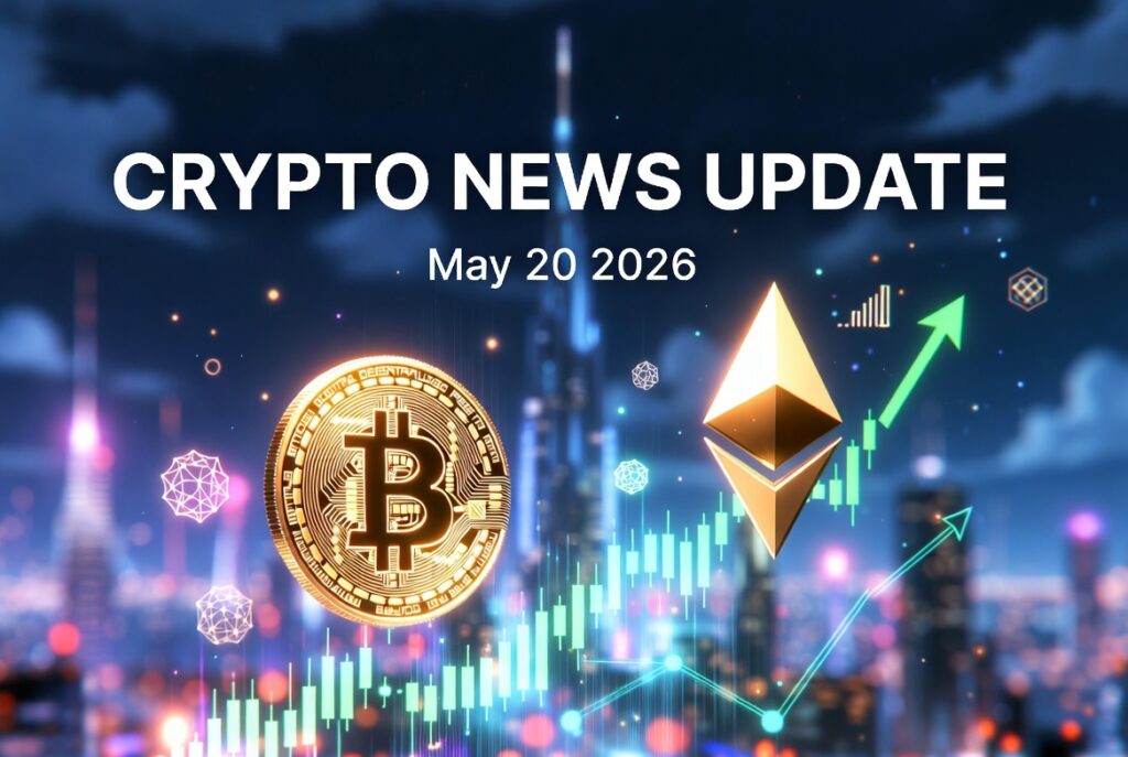 2026年5月20日 仮想通貨ニュースまとめ | ビットコイン76,800ドル台で横ばい、規制進展に注目