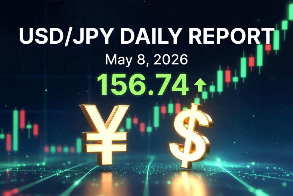 ドル円 今日の予想 2026年5月8日｜156円台で介入警戒継続・次の動きを徹底解説