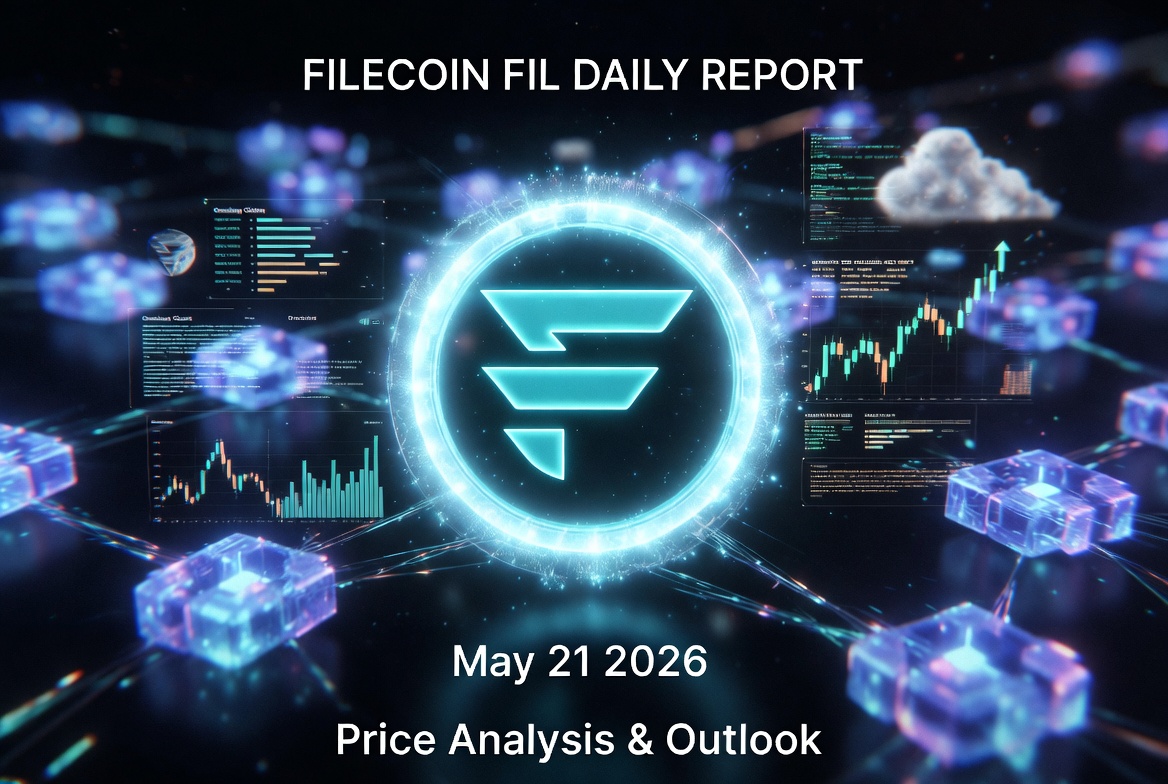 Filecoin（FIL）価格分析と今日の予想｜オンチェーン・技術分析まとめ【2026年5月21日】