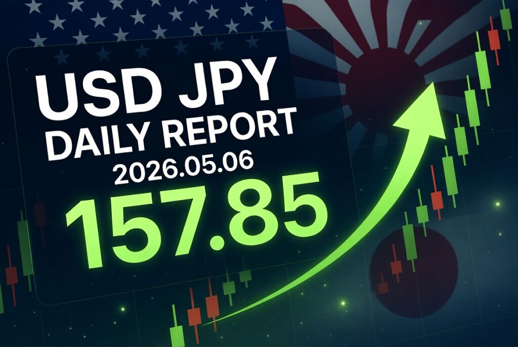 【ドル円予想】2026年5月6日 157円台で推移｜介入警戒と中東リスクを徹底解説