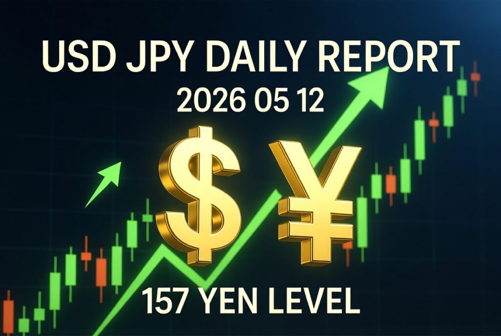 2026年5月12日 ドル円毎日深掘りレポート｜157円台で米CPIに注目