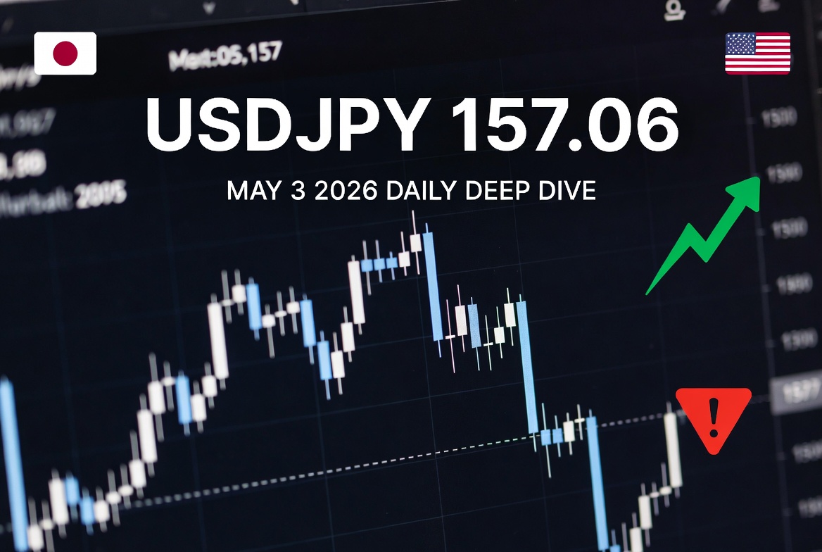 2026年5月3日 ドル円157円台の見通し｜介入後＆ゴールデンウィークの薄商いに要注意