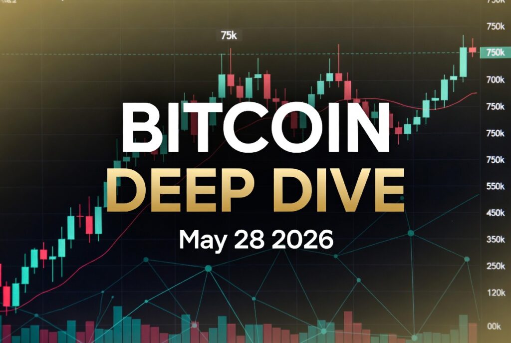 2026年5月28日 ビットコイン価格分析｜最新オンチェーン・テクニカル完全深掘りと今日の予測