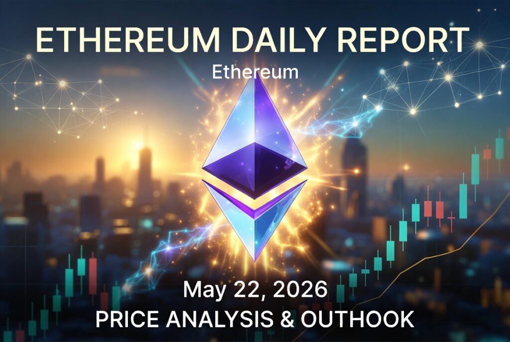 イーサリアム（ETH）価格分析＆今日の展望｜2026年5月22日 オンチェーン・テクニカル深掘り