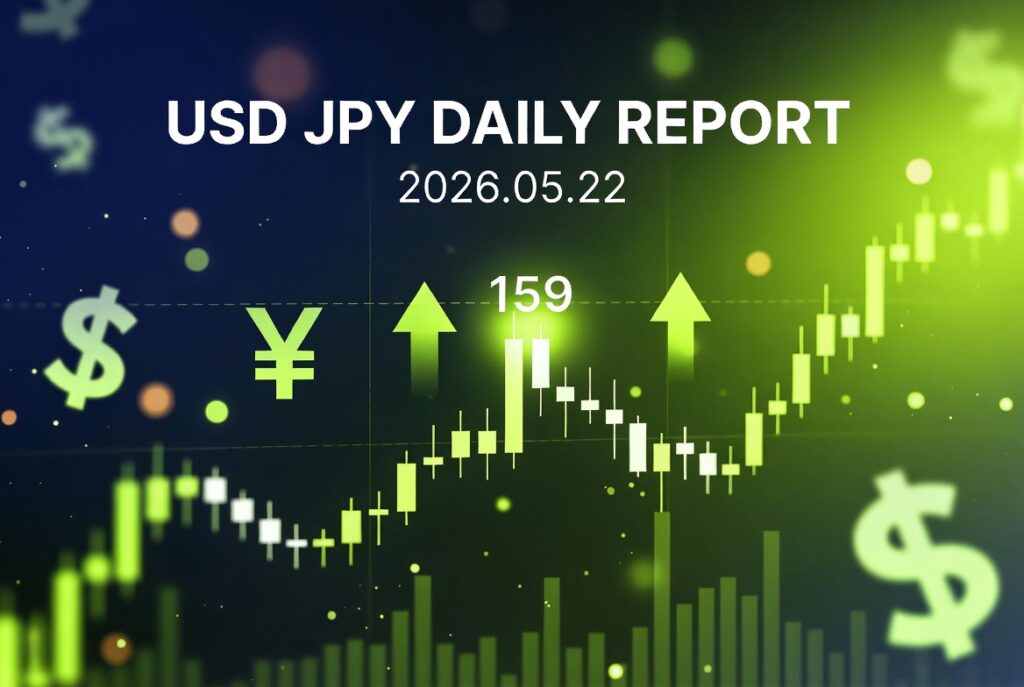2026年5月22日 ドル円予想｜159円台の動きを初心者向けに徹底解説【今日の相場深掘り】