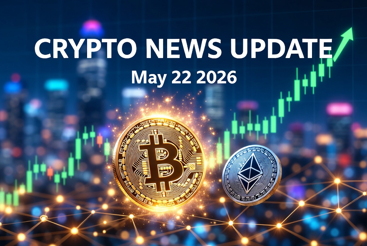 2026年5月22日 仮想通貨ニュースまとめ｜ビットコイン77,000ドル台横ばい、SpaceXが1.87万BTC保有