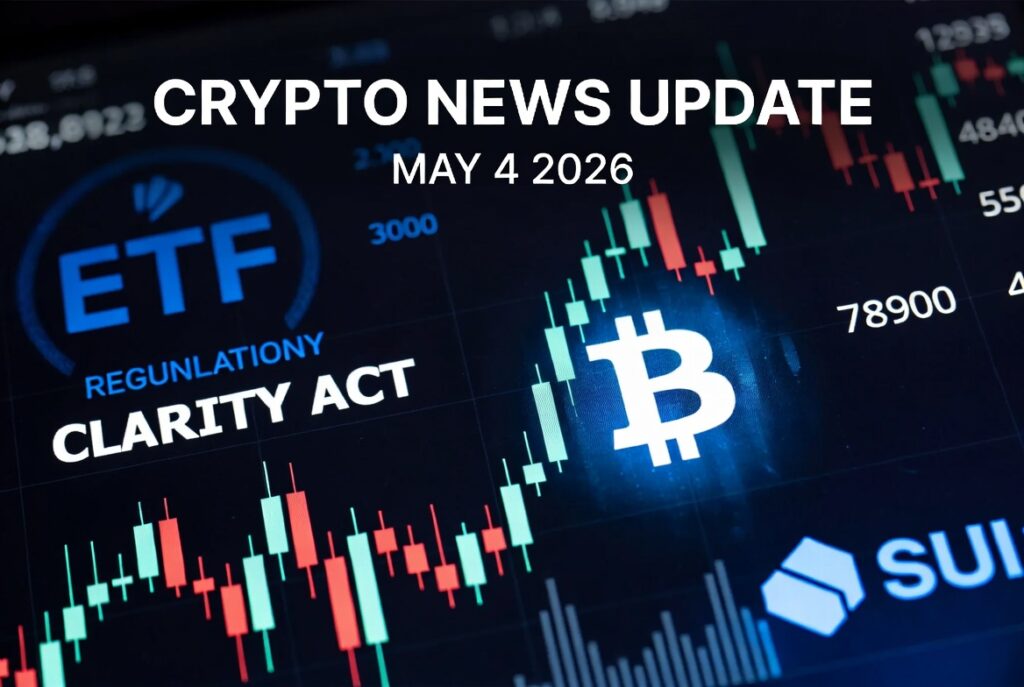 2026年5月4日 仮想通貨ニュースまとめ｜ビットコイン78,000ドル回復・米CLARITY Act前進で市場上昇
