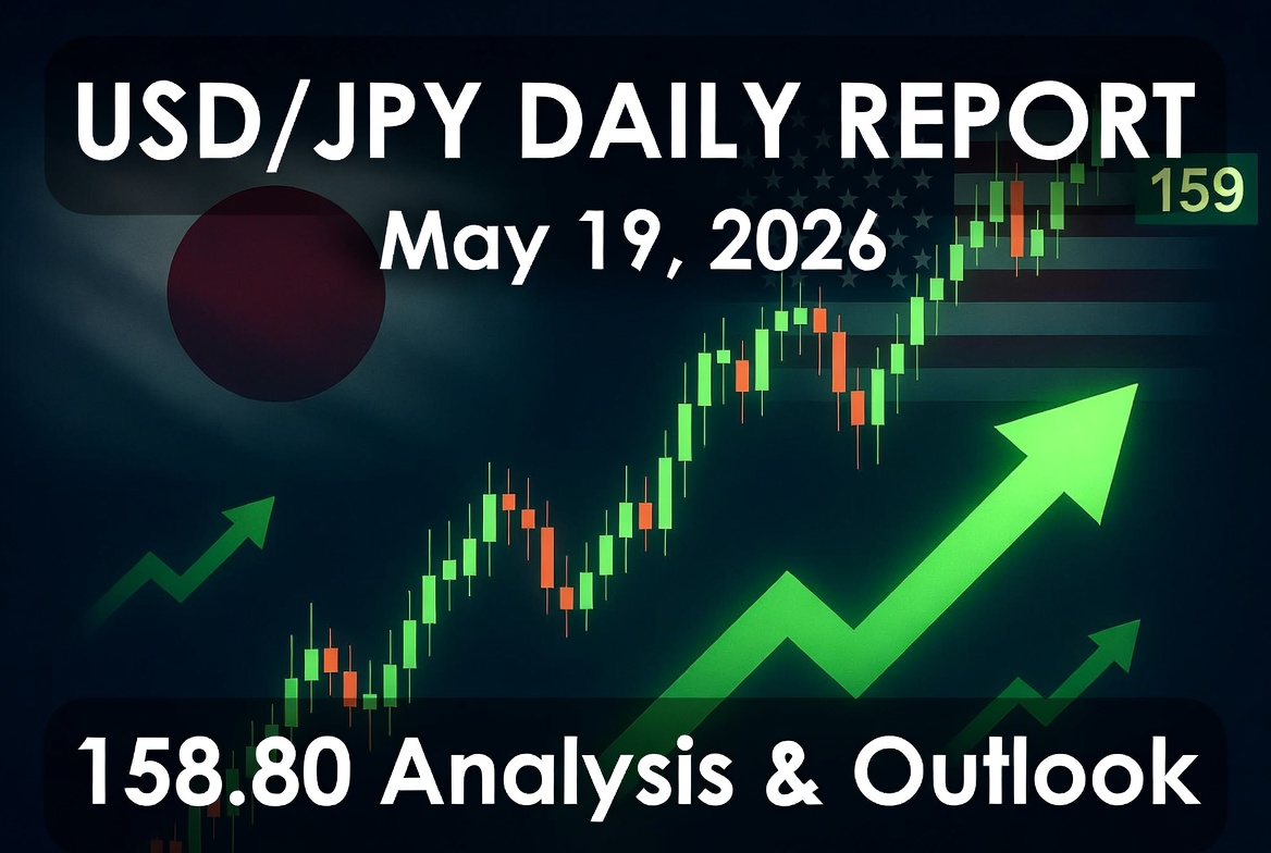 2026年5月19日 ドル円予想｜158円台の動きを初心者向けに徹底解説【今日の値動き予想付き】