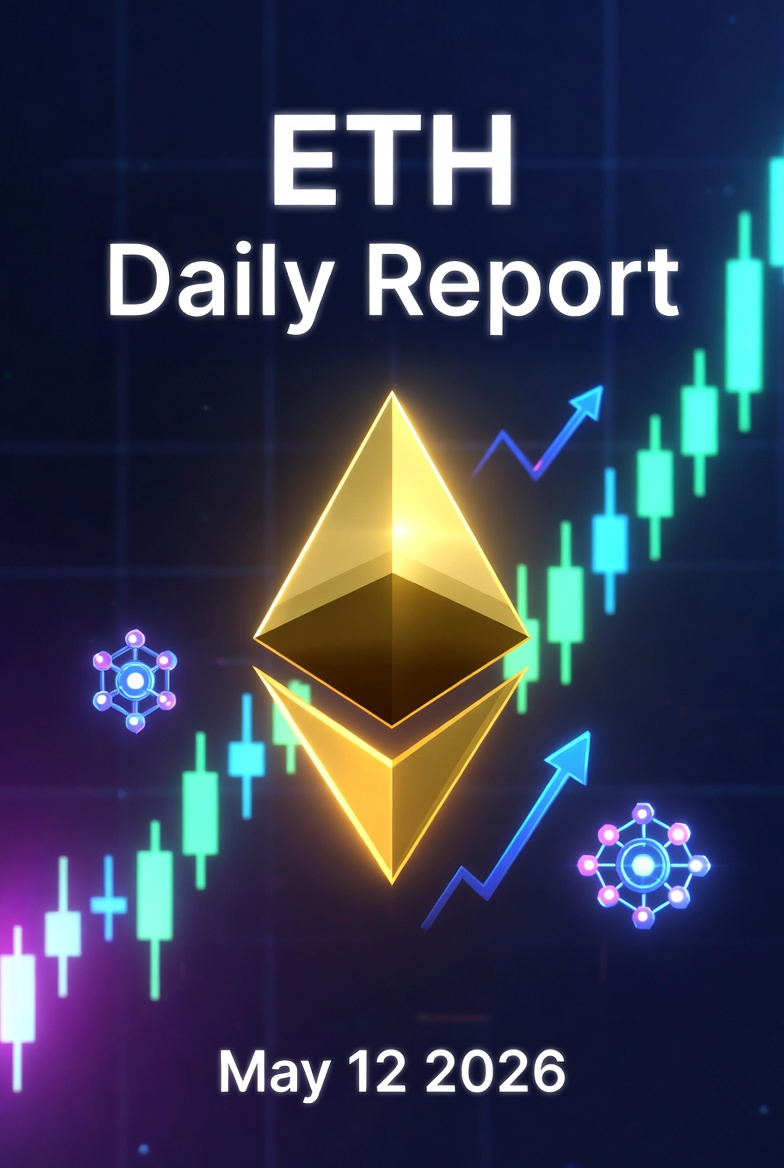 【2026年5月12日】イーサリアム（ETH）価格分析・予想｜ETF流入継続とオンチェーン指標から読み解く今日の動き
