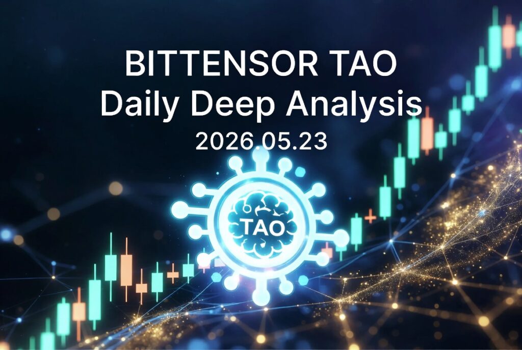 Bittensor (TAO) 価格分析と今日の予測｜2026年5月23日 最新深掘りレポート