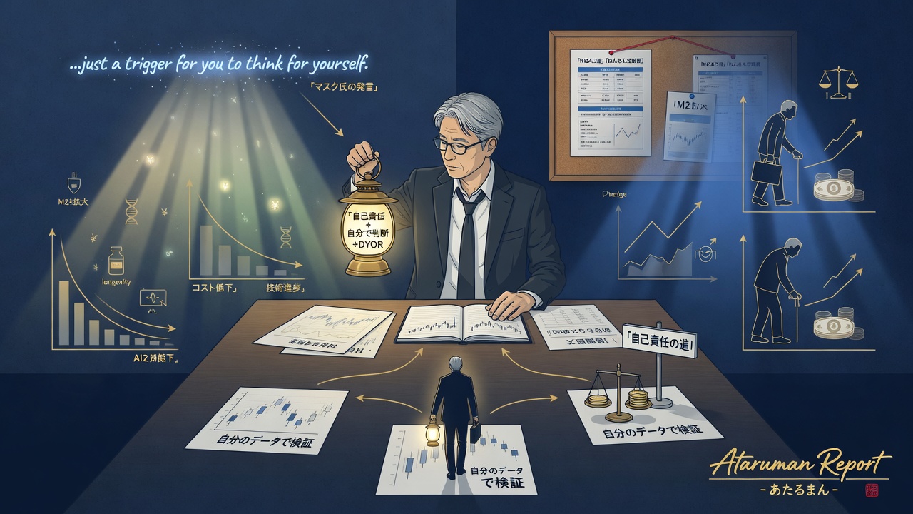 結論：この発言を「きっかけ」に、自分で判断をイメージ