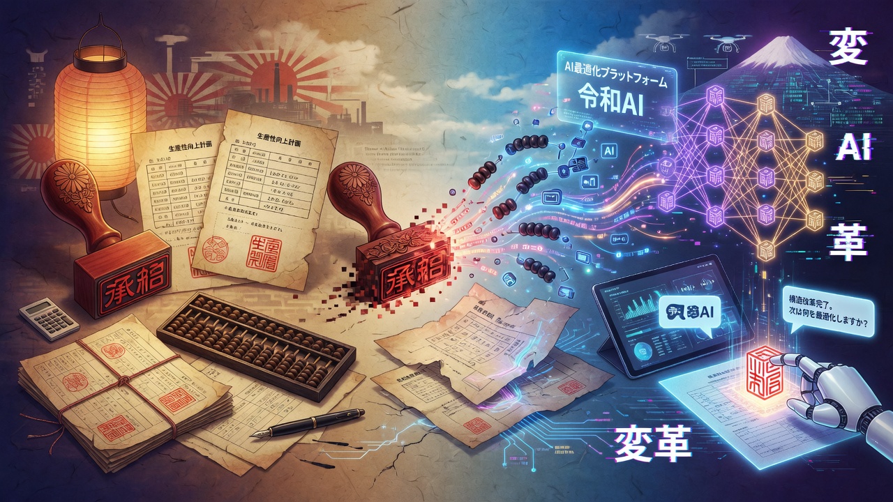 団塊の世代はなぜITを避けたのか — 昭和の最適化が残した構造的遺産とAI時代への教訓