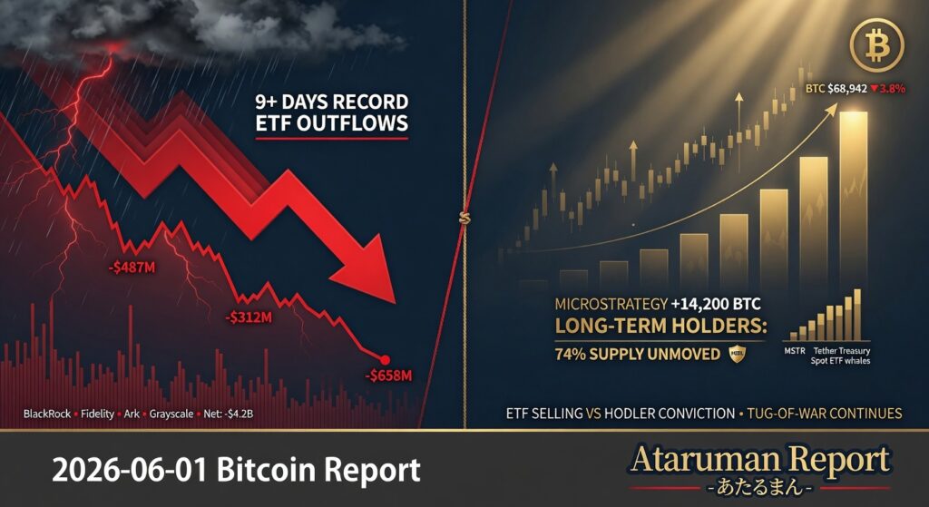 タイトル: 今週のビットコイン、72,800〜75,200ドルレンジがメイン。突破の条件は？